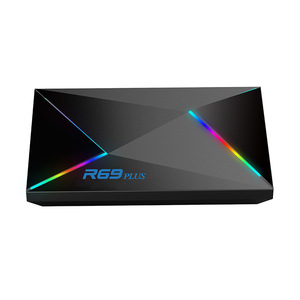 R69ทีวีพร้อมกล่องทีวี Android14เครื่องเล่น3D มีเดีย8K Wifi6 4GB 32GB ชุดกล่อง ALLWINNER H728 OCTA Core R69บวกกล่องทีวี - Product Image 1