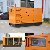 Générateur diesel Hyundai Silent 180 kW 225 kVA Doosan Power Bank, refroidi par eau, fonctionnement durable, vente en gros