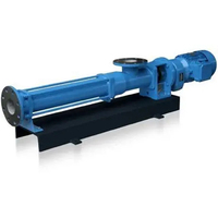 Pompe à vis rotative à déplacement positif, à cavité progressive, électrique haute pression, mono ou multi-pompes