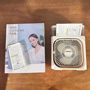 Ventilatori a cinque fori a spruzzo d'acqua per uso domestico USB Multi-funzionale da ufficio umidificatore portatile per nebulizzazione - Product Image 4