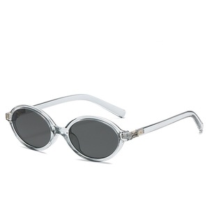 Oval <b>Sunglasses</b> Full Rim UV400 Women <b>Retro</b> Lightweight Casual Adult Style - Product Image 4