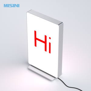 Tùy Chỉnh Quảng Cáo LED Hộp Đèn Di Động Bảng Máy Tính Để Bàn Hàng Đầu Bảng <span class=keywords><strong>Menu</strong></span> Hai Mặt Ánh Sáng Hộp Dấu Hiệu Cho Nhà Hàng/Mall/Cửa Hàng - Product Image 6