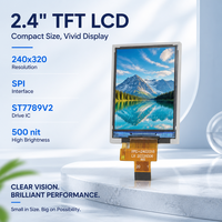 Écran LCD TFT 2,4 pouces, résolution 240x320, interface SPI, panneau d'affichage 20 broches, module LCD haute luminance 500 nit