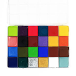 Kit de maquillage corporel non toxique pour Halloween, format bâton, 4 couleurs, pour marque <span class=keywords><strong>privée</strong></span>, OEM/ODM, vente en gros - Product Image 3