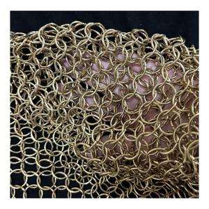 <span class=keywords><strong>ม่าน</strong></span>ตาข่ายสแตนเลสสีสันสดใส แบบถักเรียบ สำหรับ<span class=keywords><strong>ห้อง</strong></span>จัดแสดงนิทรรศการ โรงแรม อาคารสำนักงาน - Product Image 2