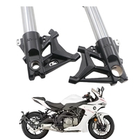 Fourche avant de performance supérieure, options de couleur or et argent, vente directe d'usine, originale, QJ SAI 600, moto