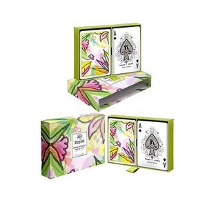 Custom Cross Border Cut Playing Cards German Black Core Paper OEM Customizable Poker For Chess Card Games <b>Entertainment</b> - Product Image 4
