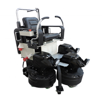 Machine de meulage et de polissage de sol en marbre et en béton ASL-RT2, vente chaude