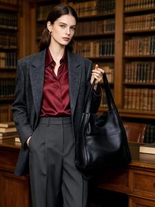 <span class=keywords><strong>Borsa</strong></span> Tote da <span class=keywords><strong>Donna</strong></span> in Vera Pelle di Vacchetta, Nuovo Design 2026, <span class=keywords><strong>Borsa</strong></span> a Spalla Grande 2-in-1 Staccabile per Uso Quotidiano e Ufficio - Product Image 1