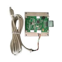 Keypad Kios Desktop Logam 16-Tombol Tahan Air dan Anti-Vandalisme IP65, Kompatibel dengan USB atau PS/2 untuk Aplikasi ATM