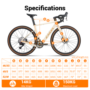 Bicicleta de Carretera de Fibra de Carbono Premium 700C*35C con Batería Oculta en la Horquilla, 250W, Alta Gama, Súper Ligera, YD-23028 52V 2000W YD-23028 - Product Image 5