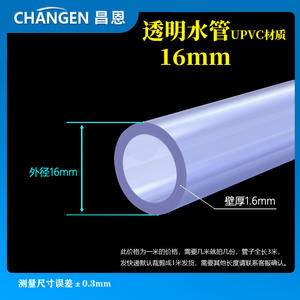 Tuyaux d'Alimentation en Eau en PVC Composite Transparent Norme Nationale Tuyaux d'Eau en UPVC Transparent et Rigides - Product Image 6