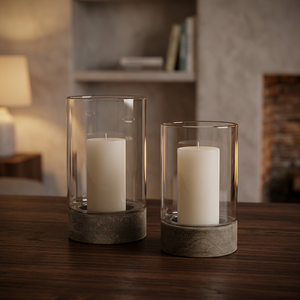 Wooden <b>Candle</b> Holder Round Base for Tea Lights Home Decoration Rustic Tabletop Centerpiece - Product Image 3