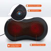 Produit phare 2026 : Oreiller de massage Shiatsu pour le cou à chaleur, soulagement électrique des dos, des épaules et des jambes