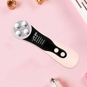 Portable Multifunctional Facial Cleansing Face Massage Device RF Skin Polishing Tightening Machine For Home