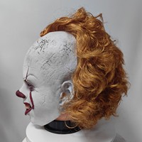 Masque de Clown d'Horreur d'Usine d'Origine, Masque de Fantôme Effrayant pour Cosplay, Accessoires de Fête Effrayants, Masques d'Halloween