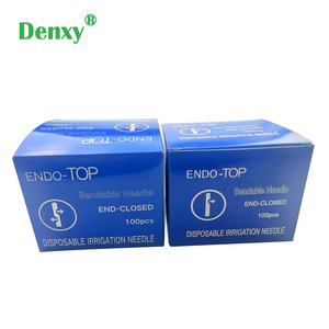 Denxy Dentaire Jetable 30G Stérile <span class=keywords><strong>Endo</strong></span> Irrigation Aiguille Dentaire Pliable Conseils Fin Fermé Côté Trou 30Ga - Product Image 6