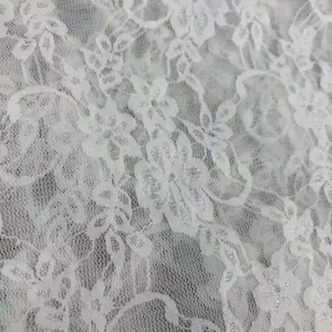 Custom 1.5M Wide Spandex Nylon Lace Fabric For Dress Decoration