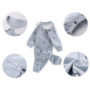 Ensemble <span class=keywords><strong>Cadeau</strong></span> pour Bébé Fille de 0 à <span class=keywords><strong>1</strong></span> Ans, Vêtements de Nuit Décontractés 100% Coton, Vêtements d'été pour Garçon - Product Image 4