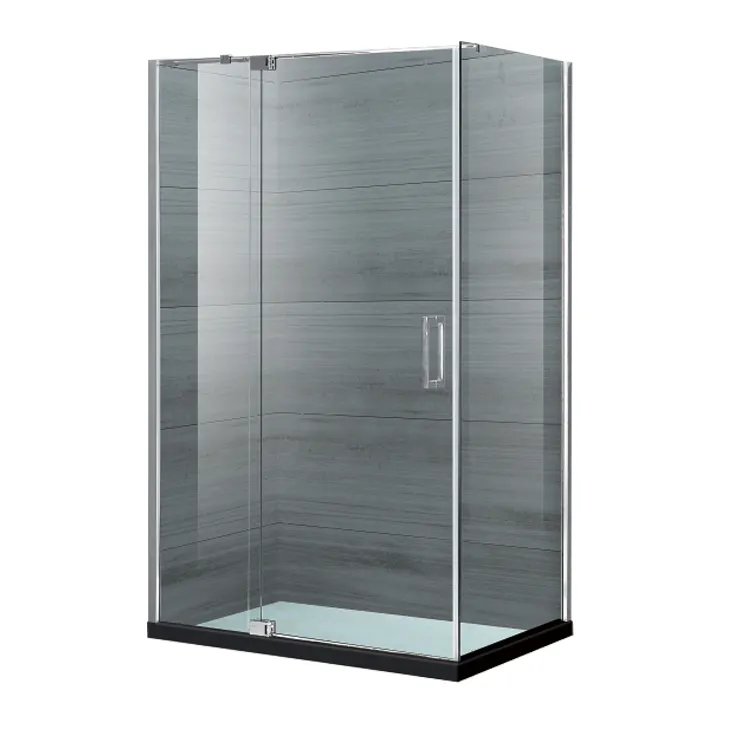 Cabine de douche moderne sans cadre en verre trempé NBYT-1119