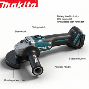 Nuevo producto, herramienta de corte y desbaste para procesamiento de metales, <span class=keywords><strong>amoladora</strong></span> angular <span class=keywords><strong>Makita</strong></span> sin escobillas de 125 mm. - Product Image 6