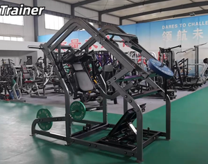 Équipement de fitness professionnel : Machine à presser les jambes et à squatter pendulaire à charge libre pour salle de sport, modèle CH-131 - Product Image 6