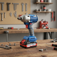 Outils électriques combinés en promotion avec de gros rabais, ensemble d'outils 4 pièces, perceuses sans fil 18V, 20V, 21V, batteries, bricolage et usage domestique