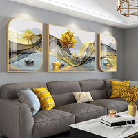 Peinture murale décorative pour salon, nature morte de luxe, peinture en porcelaine et cristal, art mural, tableau de décoration pour la maison