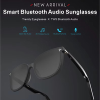 Lunettes Intelligentes 5.0 avec Verres Solaires, Casque Sans Fil Bluetooth et Connexion Téléphone