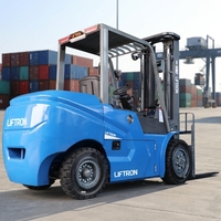 Montacargas Eléctrico Liftron CPD30L de 3 Toneladas con Batería de Iones de Litio y Llantas Sólidas para Manejo de Materiales en Exteriores y Aplicaciones Industriales