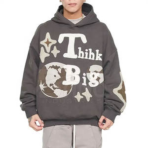 Sudaderas con Capucha de Felpa de Primera Calidad, Transpirables, con Estampado Puff, Corte Regular, Tallas XS a 6XL, Oferta de Temporada Otoño, Tie Dye 3D - Product Image 2