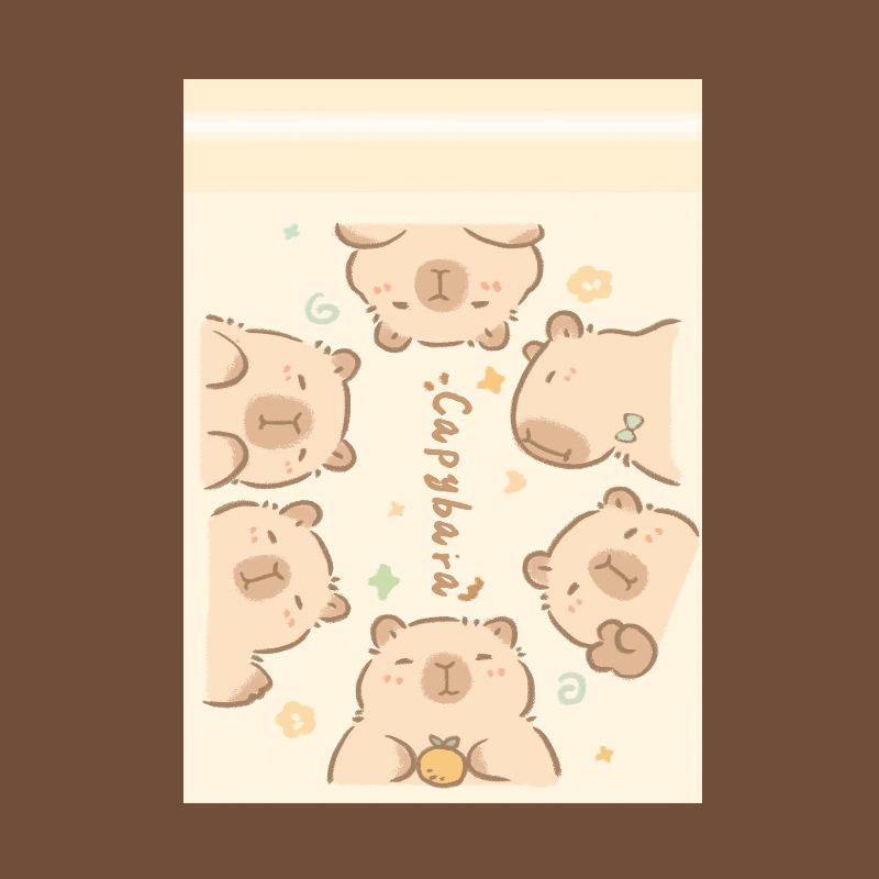 Six capybaras