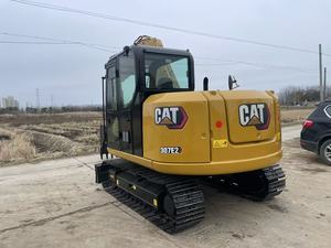 รถขุดขนาดเล็กมือสองรุ่น CAT307E ได้รับการรับรอง EPA CE พร้อมอุปกรณ์เสริม Thumb Attachments เครื่องยนต์ เกียร์ ปั๊ม มอเตอร์ 7 ตัน รุ่นปี 2022 ราคาถูก - Product Image 4