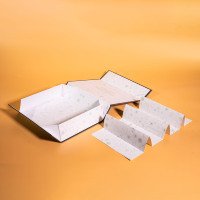 Caja de Papel de Diseño Moderno para Altavoz y Embalaje, Caja de Regalo Pantone Blanca Personalizada, Logotipo OEM Personalizado, Artículo de Embalaje Industrial a Color