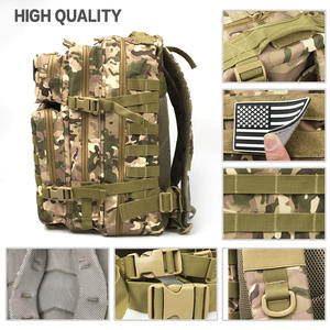Custom Top Seller <b>45l</b> Bags Outdoor Hiking Camping Trekking Mountain Rucksack Camouflage Tactical <b>Backpack</b> - Product Image 4