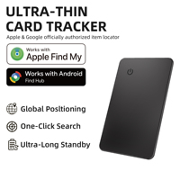 Traceur GPS étanche IP68, localisateur MFi iOS Google Android, chercheur de cartes intelligentes, localisateur de dispositifs, Air Tag