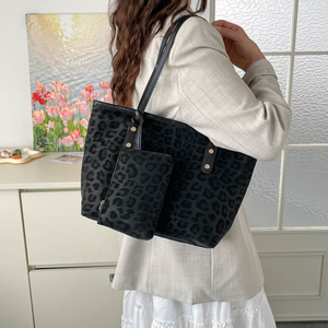 Sac à main polyvalent pour femme, imprimé léopard, sac à bandoulière, nouvelle collection 2026, style coréen, grande capacité, sac sous le bras - Product Image 1