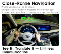 Lunettes intelligentes G3 PRO avec musique et navigation, enregistrement photo/vidéo, IA Q&A, résistance aux éclaboussures IP44, vision nocturne AR