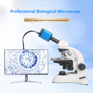 <span class=keywords><strong>Microscopio</strong></span> Digital Trinocular Veterinario con Pantalla HD y Múltiples Lentes para Examen de Muestras de <span class=keywords><strong>Sangre</strong></span>, Esperma y Tejido Animal - Product Image 3