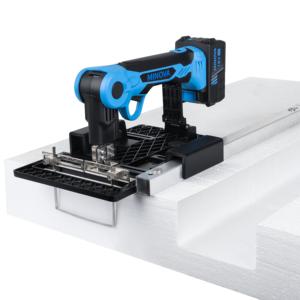 Cortadora <span class=keywords><strong>de</strong></span> <span class=keywords><strong>Espuma</strong></span> Manual MINOVA OEM con Batería <span class=keywords><strong>de</strong></span> Litio, Máquina <span class=keywords><strong>de</strong></span> Corte <span class=keywords><strong>de</strong></span> <span class=keywords><strong>Poliestireno</strong></span> con Cuchillo Caliente Giratorio y Refrigeración por Aire - Product Image 5