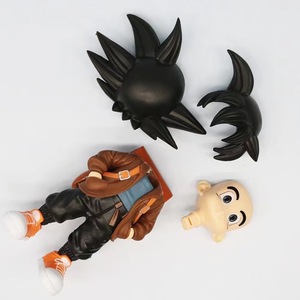 <span class=keywords><strong>Sac</strong></span> d'école <span class=keywords><strong>DBZ</strong></span> avec figurines Wukong Goku version Q, modèle en PVC Dragon Z, jouet, vêtements tendance, ornement de collection, cadeau pour étudiants - Product Image 5
