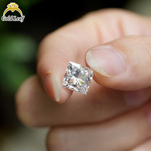 เพชรทรงปริ๊นเซสคัท ผลิตในห้องปฏิบัติการ รับรองโดย IGI น้ำหนัก 1 กะรัต ความสะอาดระดับ VVS2 VS1 สำหรับทำเครื่องประดับ - Product Image 4