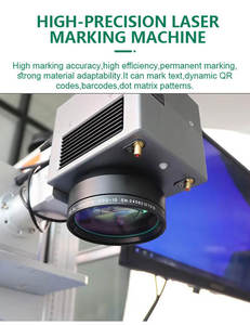 Nouvelle machine de marquage laser à fibre haute précision avec positionnement CCD sans décalage, filtrage automatique des défauts, refroidissement par air, LED en plastique - Product Image 5