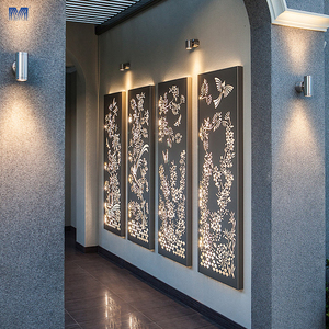 Séparateurs de panneaux de séparation, séparateur de mur de confidentialité extérieur salons écran séparateur de pièce écrans cloisons intérieures - Product Image 4