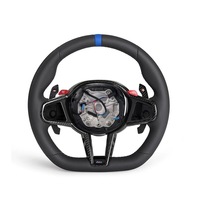 Volant sport en cuir PU style LCI, couleur personnalisée, pour M5/M4/M2 (G05/G20/G30/G2X/G3X/G8X/F9X) M3/X3/M6 2018-2024