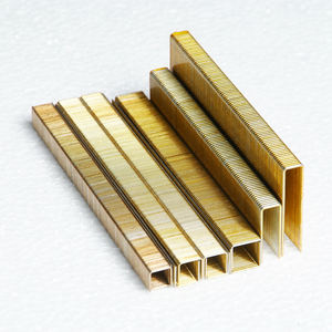 फैक्टरी गर्म बेच पीले रंग 21GA-16GA औद्योगिक स्टेपल - Product Image 1