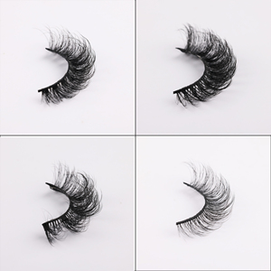 Đầy Đủ Dải D Xoăn Lông Mi Giả Nhãn Hiệu Riêng Tùy Chỉnh Tổng Hợp Giả Lông Mi Bán Buôn Tái Sử Dụng Fluffy Nga Lông Mi - Product Image 5