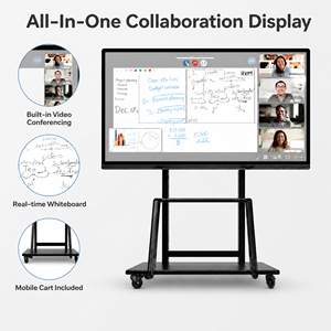 Pizarra Interactiva 4K con Pantalla Táctil, Pizarra Inteligente para Aula, Oficina, Hotel, Comercio, Conferencias, Directo <span class=keywords><strong>de</strong></span> Fábrica, OEM Personalizado - Product Image 1