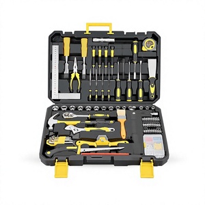 <b>Hand</b> <b>Tool</b> <b>Set</b> 138 Pc Steel Hard Case With Adjustable Wrenches For Home Maintenance - Product Image 4