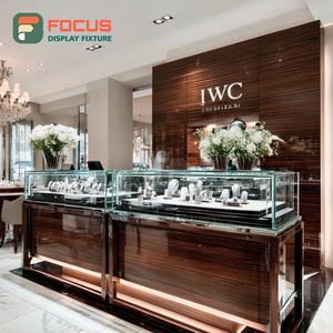 High Visibility Jewelry Retail Showcase System Metal Frame Brand Store Display Counter - Product Image 1